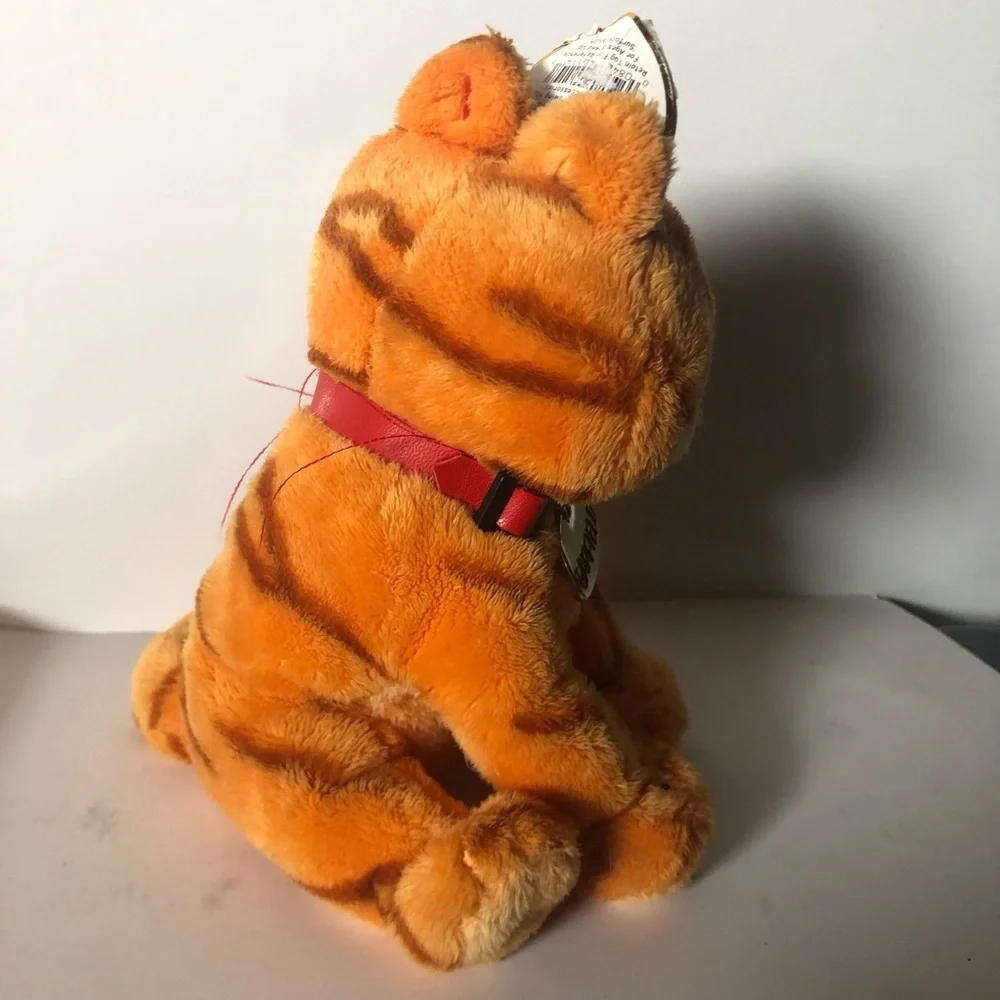 TY Beanie Babies Garfield stuffed animal plush with original tag.
